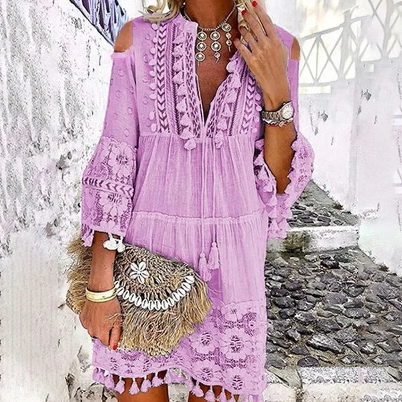 FLONIFY Sleeve Loose Sweet Dresses