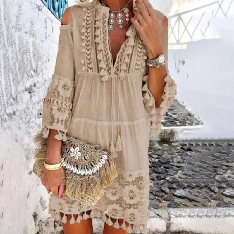 FLONIFY Sleeve Loose Sweet Dresses