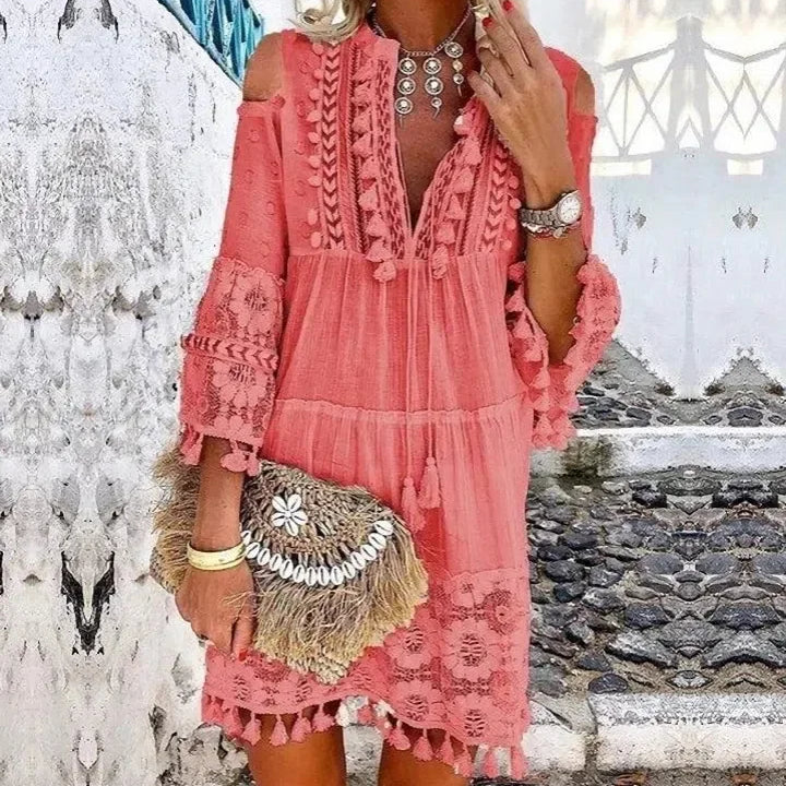 FLONIFY Sleeve Loose Sweet Dresses