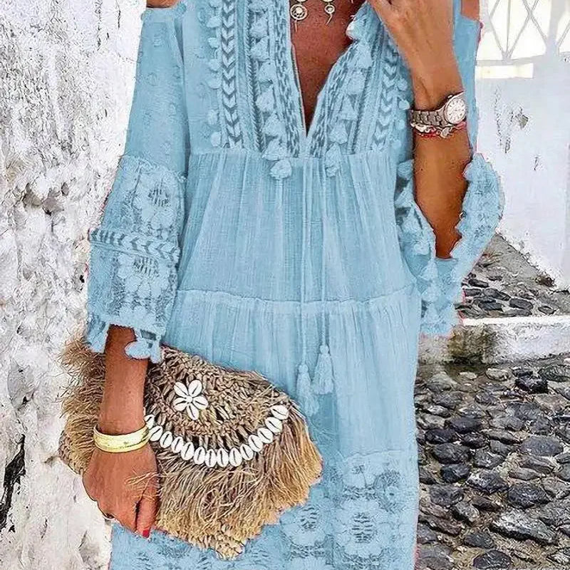 FLONIFY Sleeve Loose Sweet Dresses